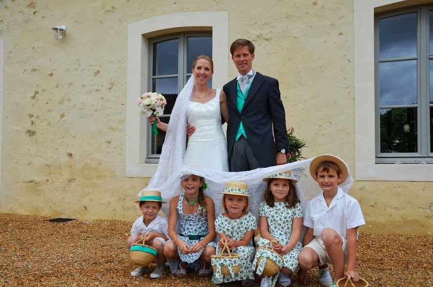 Mariage Sibylle d'Avout  et Xavier du Fayet (1)