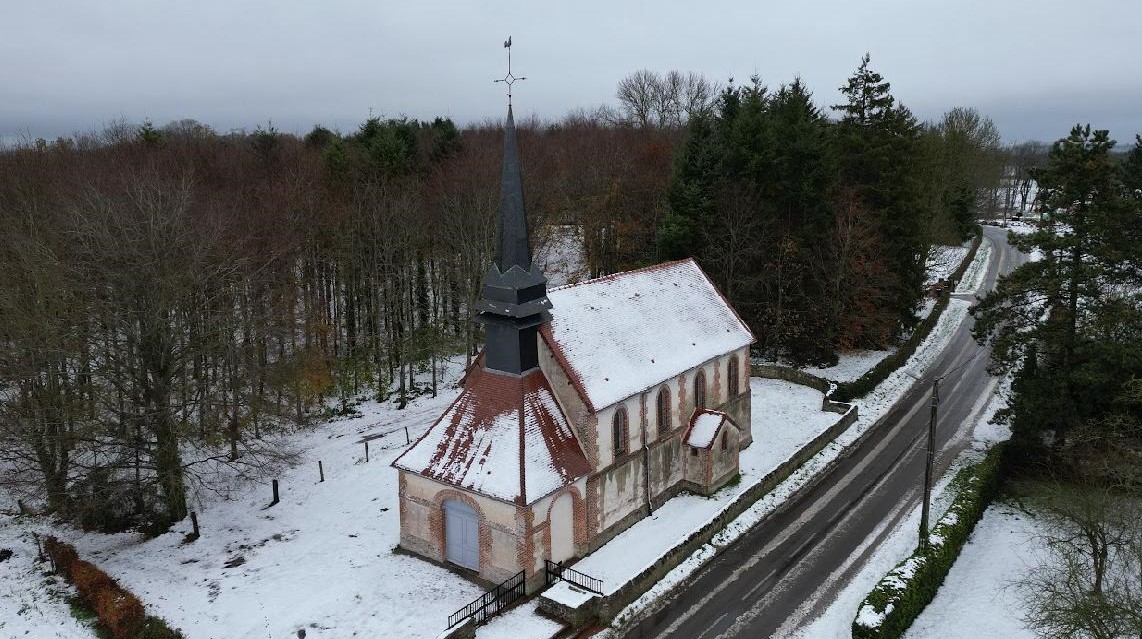 Travaux de réfection du toit de la chapelle